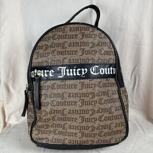 Juicy Couture Logo Brown Mini Backpack- Preowned See Photos For Flaws/Wear‎